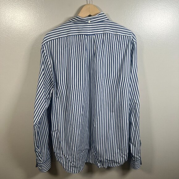 Todd Snyder Slim Fit Summerweight Favorite Button Down Shirt Mens Size XL Blue - Picture 2 of 11